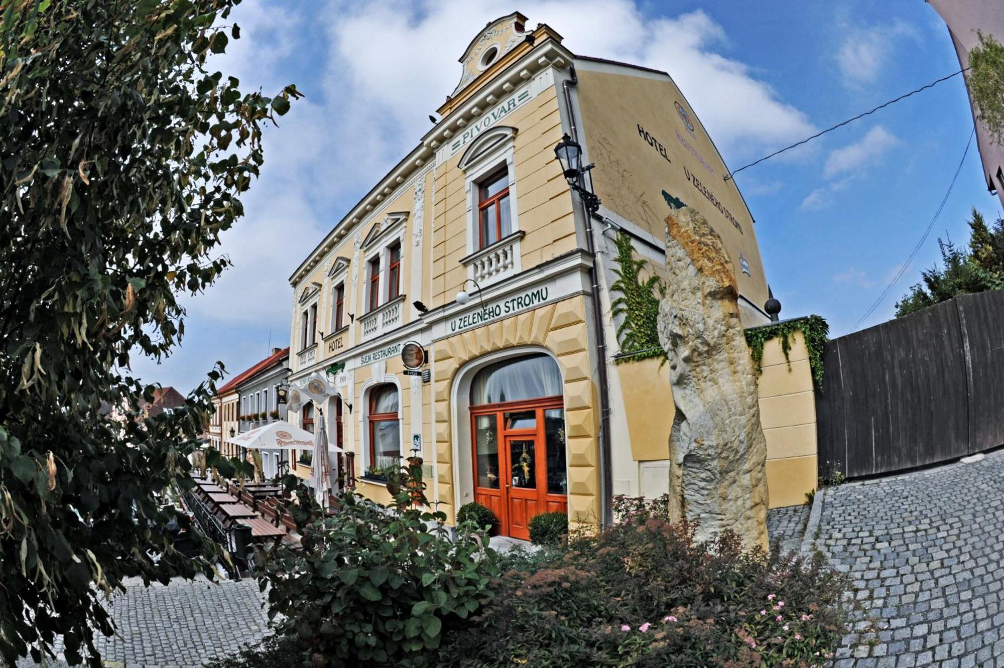 Hotel U Zeleneho Stromu Nepomuk Exterior foto